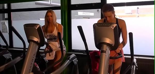 Dutch clown visits the gym for sex